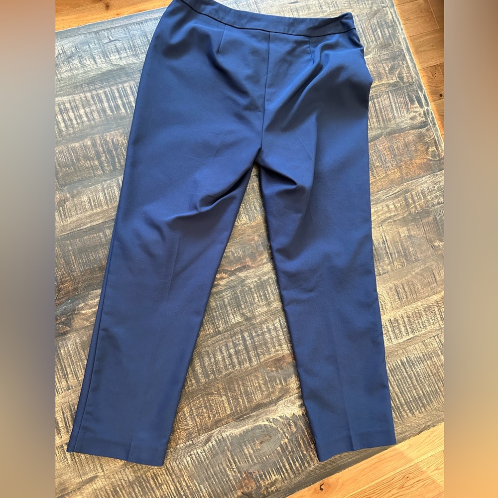 Chico’s Fabulously Slimming Pants Navy Blue Chicos Size 0, size 6 - Picture 3 of 6